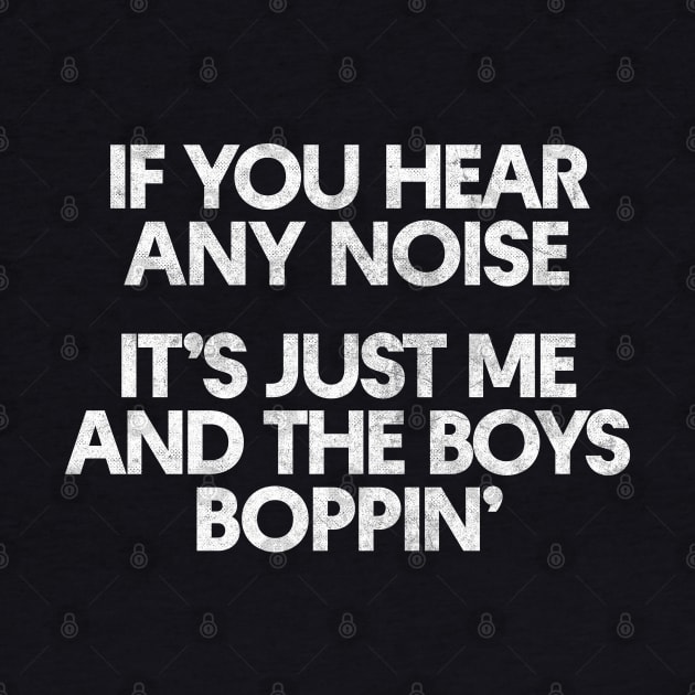 If You Hear Any Noise ▲ 80s Hip Hop Typography Design by DankFutura